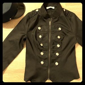 Train Conductor or Police hat and jacket